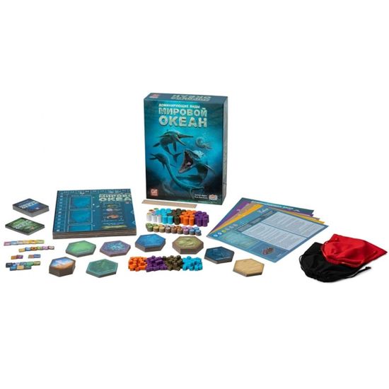 Настольная игра Доминирующие виды. Мировой океан