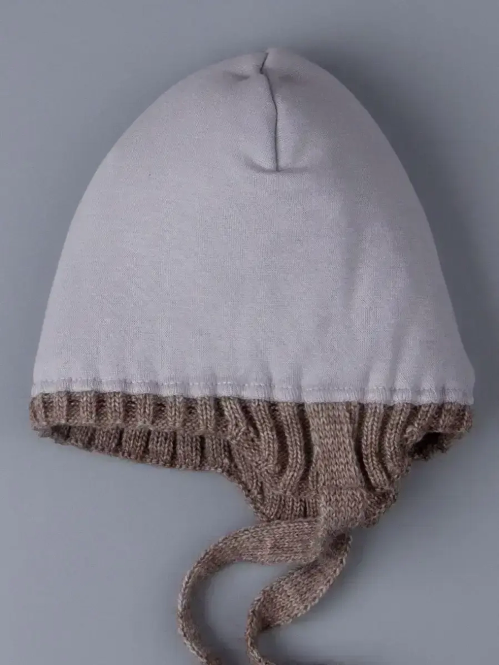 Шапка детская зимняя вязаная и снуд