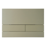 Кнопка смыва WAVE SS07AV универсальная, ЗОЛОТО МАТОВОЕ, прямоугольная, НЕРЖ