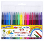 Фломастеры 18 цветов,вентилируемый колпачок "КЛАССНЫЕ!"(ЮНЛАНДИЯ)