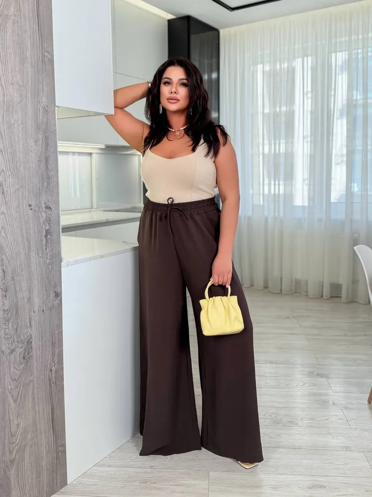 Брюки палаццо УК-136-2 Фабрика Моды