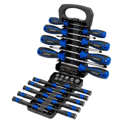 Отвертки в комплекте с битами, набор 44пр. Forsage F-7044B