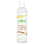 Alba Botanica, Гавайское масло для тела, Орех кукуй, 8,5 жид. унций (251 мл)