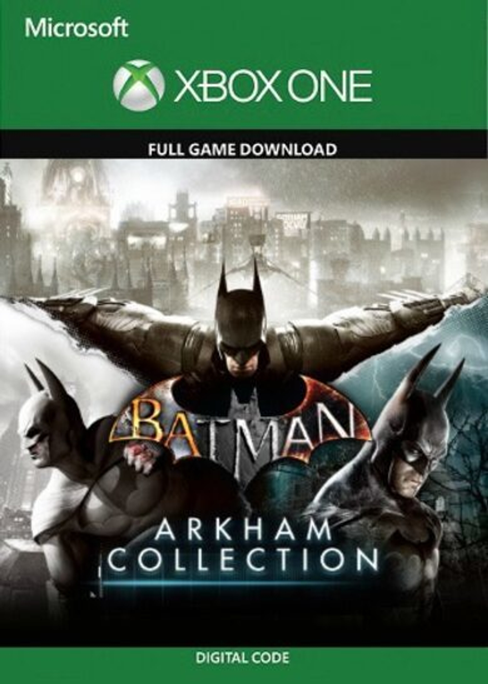 Batman: Коллекция Аркхема (Arkham Collection) (для Xbox One/Series S/X, интерфейс и субтитры на русском языке) [Цифровой код доступа]