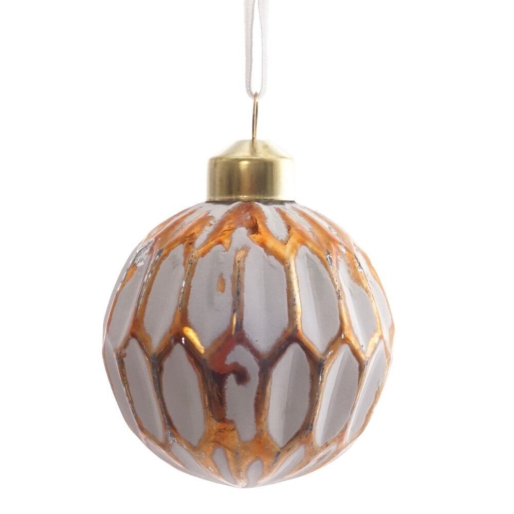GAEM Украшение новогоднее "Шар", L6 W6 H8 см, 4в.