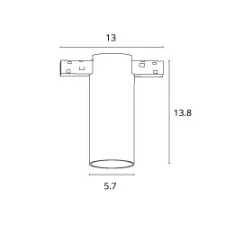 Магнитный трековый светильник Arte Lamp