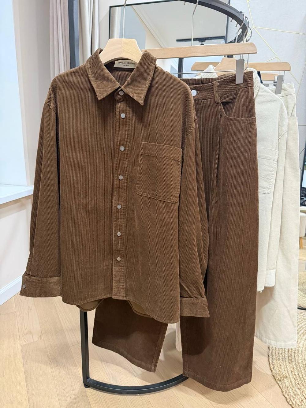 Рубашка вельветовая EVELYN