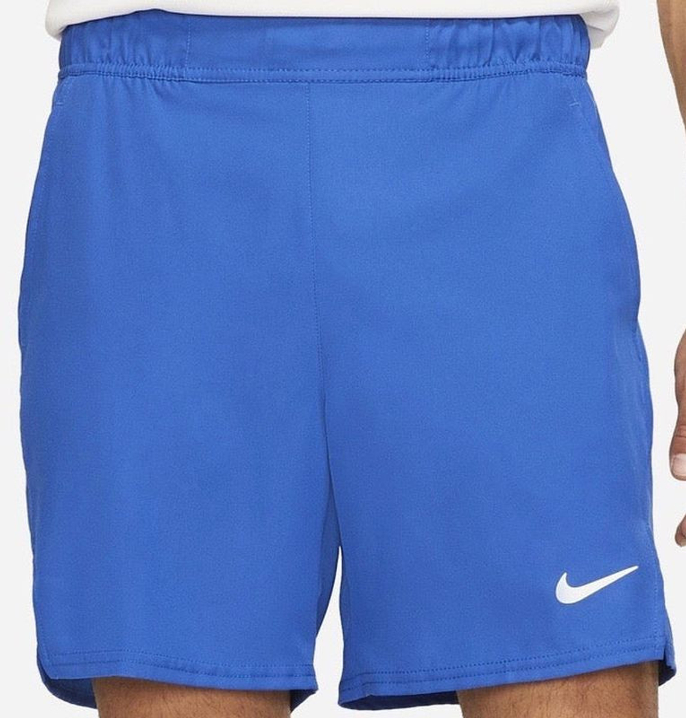 Мужские теннисные шорты Nike Court Dri-Fit Victory Short 7in M - небесный