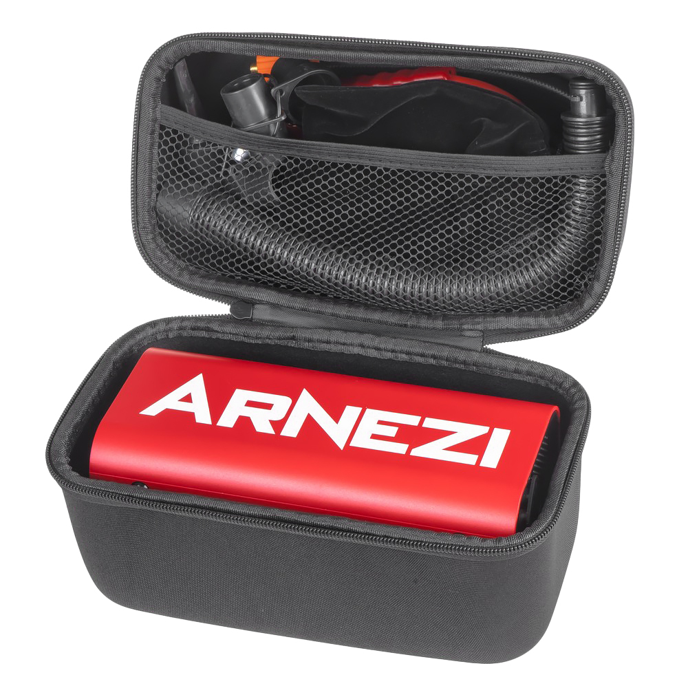 Пусковое устройство с компрессором 10 атм 22л/мин, бустер 1000А (10400mah) ARNEZI A0302018
