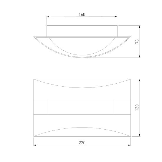 40144/1 LED / настенный светильник / белый