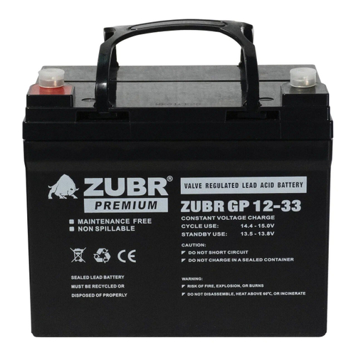 Аккумулятор ZUBR GP12-33