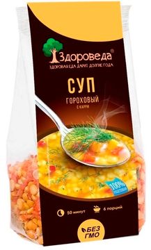 Суп гороховый с карри "Здороведа", 250г