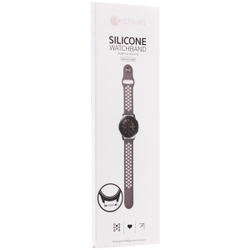 Ремешок COTEetCI W43 Sport Silicone Band (WH5277-GW) для Watch 22мм Grey-White Серо-белый