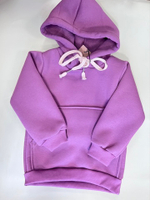 Костюм с начесом из футера для девочки