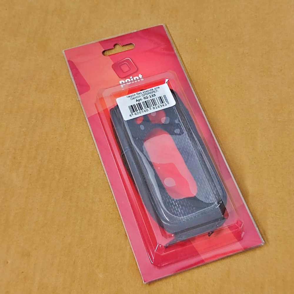Чехол кожаный для Garmin GPSmap 67i (Point 02-133)