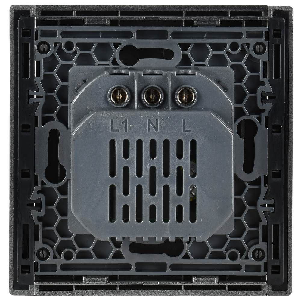 FORTE&PIANO Выключатель карточный 30А FP543 сталь IEK
