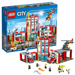 LEGO City: Пожарная часть 60110 — Fire Station — Лего Сити Город