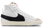 Nike Blazer'77 Jumbo wear-resistant non-slip mid-top sneakers for men and women the same style white and black