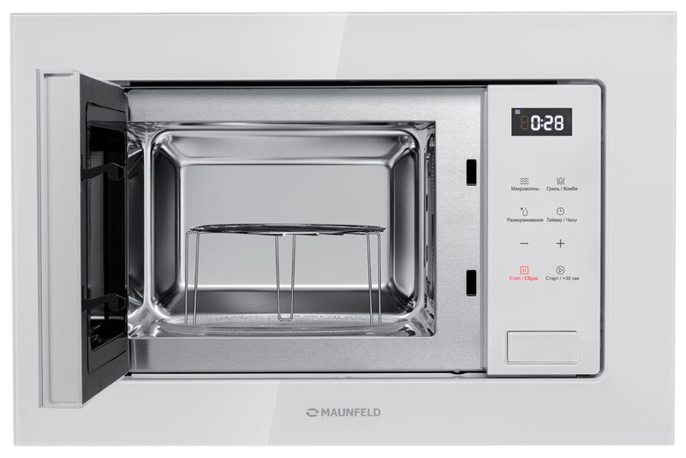 Встраиваемая микроволновая печь СВЧ Maunfeld MBMO820SGW10