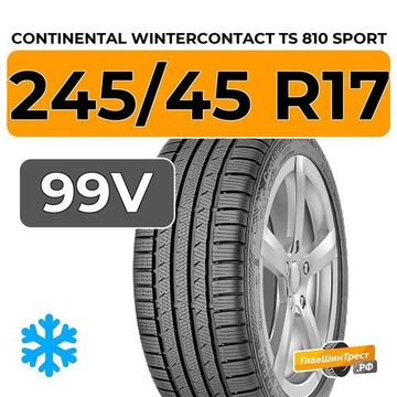 Continental WinterContact TS 810 Sport 245/45 R17 99V XL