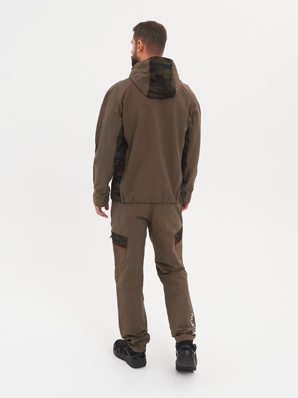 Костюм летний Матрица ткань Nylon Cotton цвет Хаки (CN001)