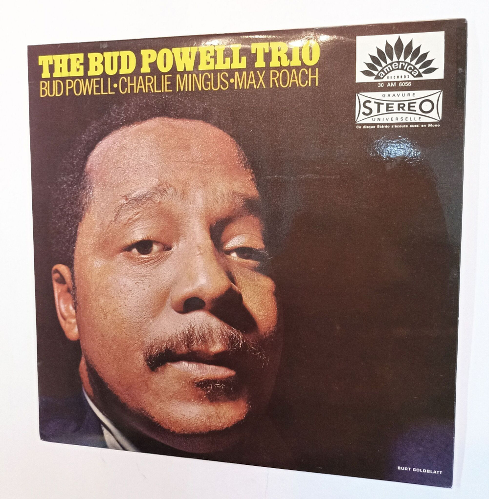 Винтажная виниловая пластинка LP The Bud Powell Trio The Bud Powell Trio (France 1970)