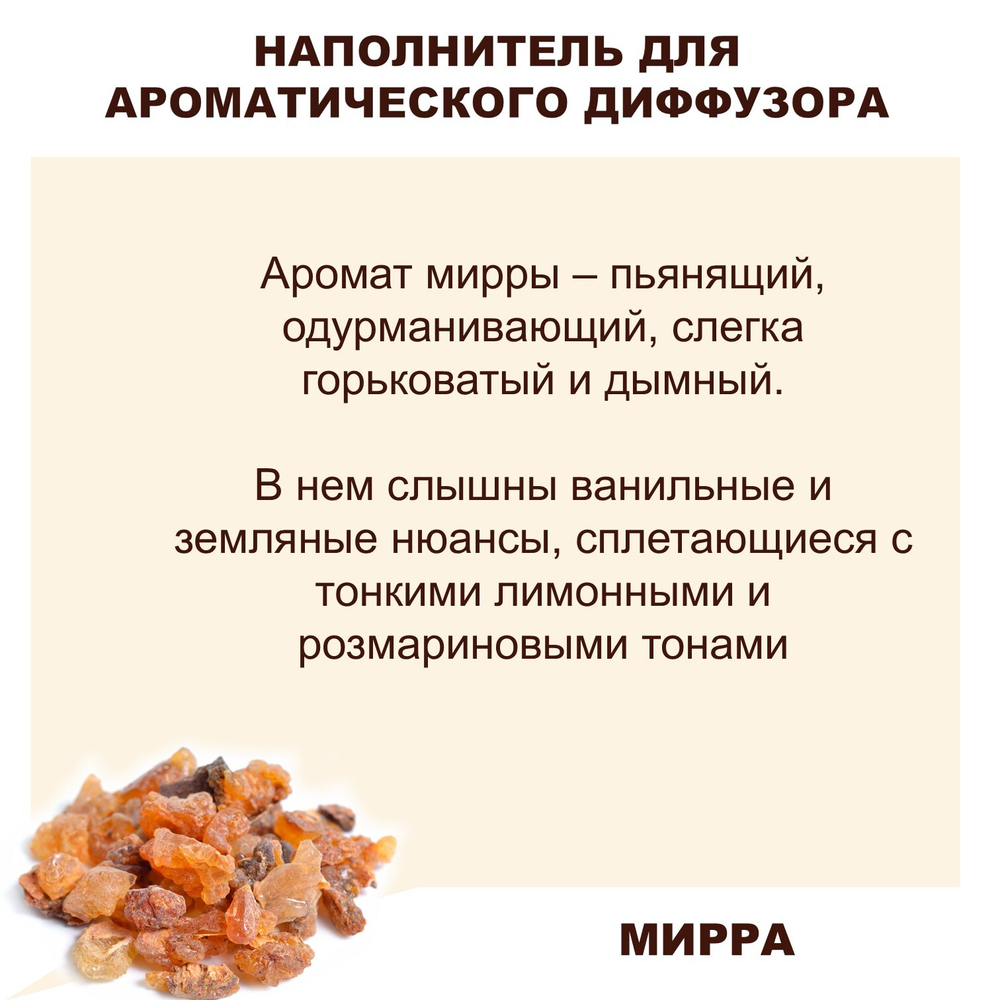 МИРРА - Наполнитель для ароматического диффузора