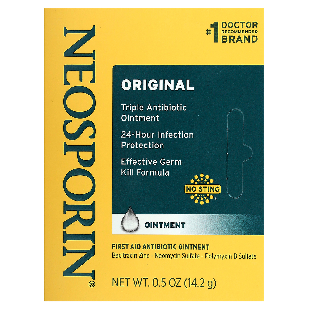 Neosporin, оригинальная мазь, 14,2 г (0,5 унции)