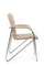 Стул Самба с пластиковыми подлокотниками SMB-03H Хром гальв. Бежевый