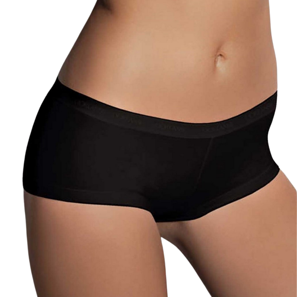 Женские трусы-шорты черные Doreanse Cotton Premium 8165