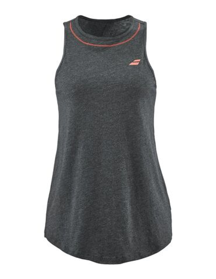 Топ теннисный Babolat Exercise Cotton Tank W - black heather