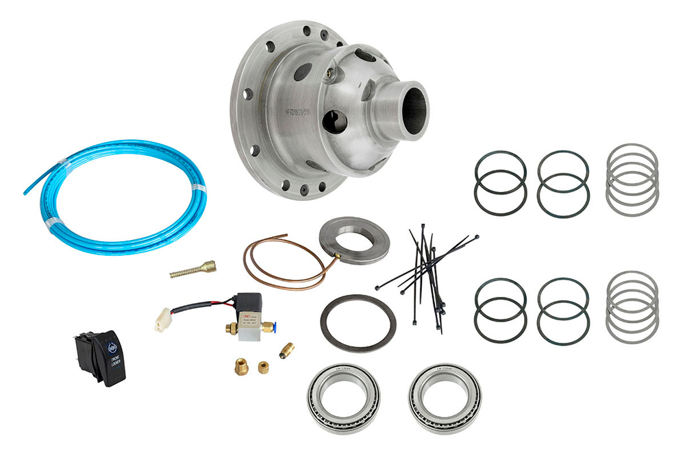Блокировка заднего дифференциала HF пневматическая (без компрессора) для Jeep Wrangler TJ, LJ, Cherokee XJ, FSJ, DANA44, ГП 3.92-5.89 35 шлицов