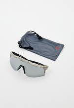 Спортивные очки 100% SPEEDCRAFT SL Soto 1 Polished Black Chrome - HiPER Mercury Mirror Lens