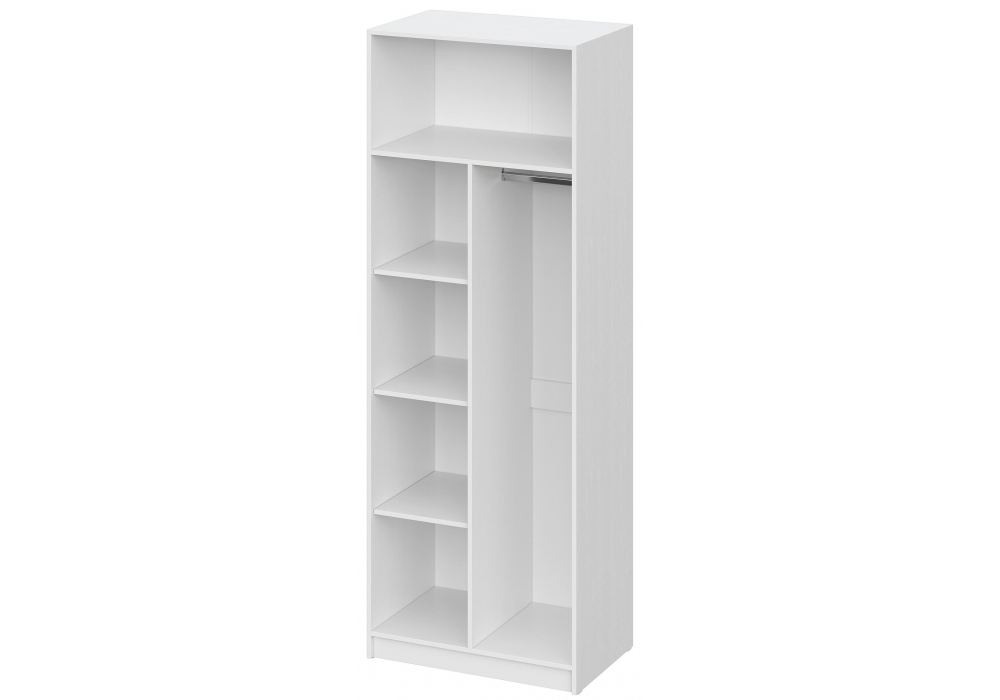 Шкаф Woodville Бирма ШК-800 белое дерево, белое дерево