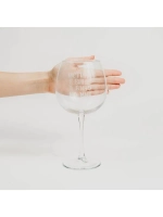 Бокал для вина с гравировкой "Истина в вине" 780 мл