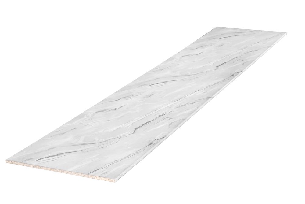 Столешница Аргус светлый (в/с ДСП, R1, 3 000, 600, 38, 43, мт) (3050 мм)