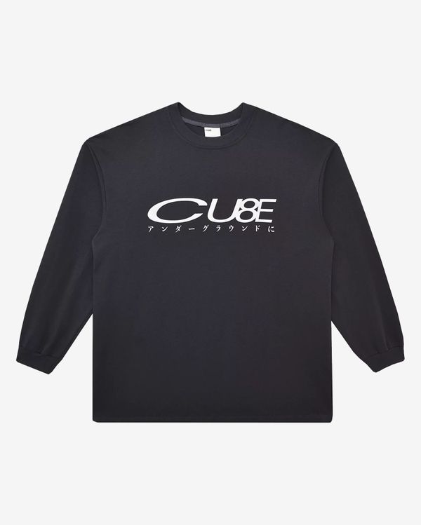 Лонгслив Beunderground Silver черный - фото 1