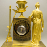 Антикварные Каминные/Кабинетные часы в стиле Ампир