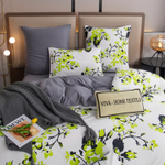 Комплект постельного белья Сатин Элитный на резинке CPLR044