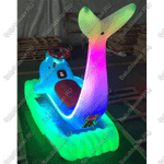 Парковый электромобиль «Дельфинчик-морячок», розовый