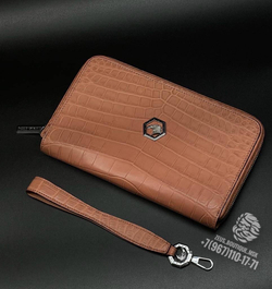 Портмоне Stefano Ricci из кожи крокодила