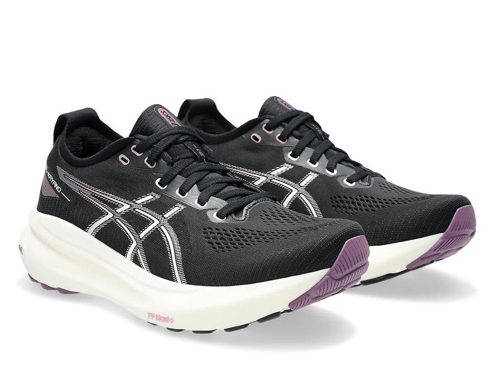 Кроссовки для бега женские Asics Kayano 31 Черно-Фиолетовые