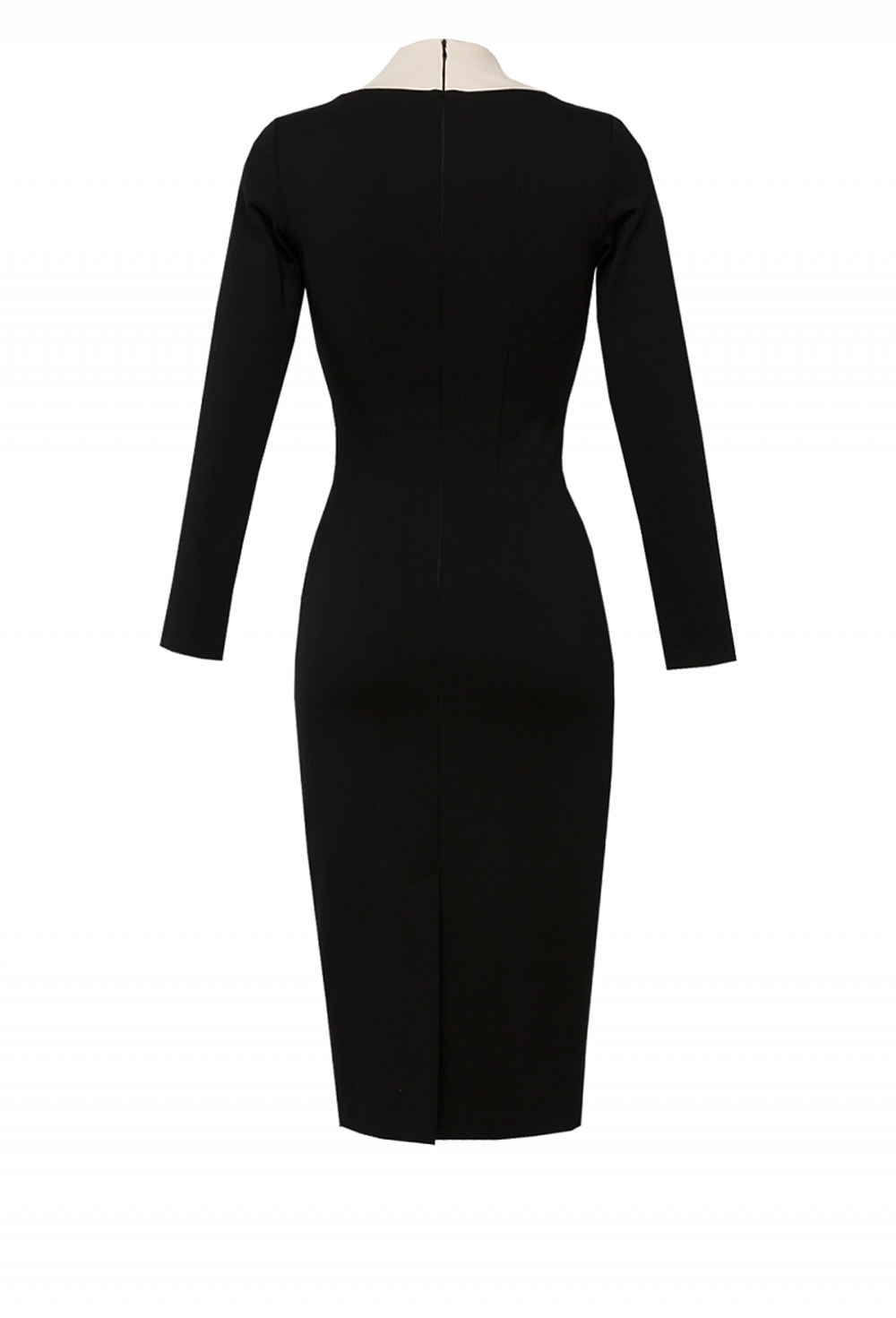 Цельнокройное платье футляр 02 -19FW