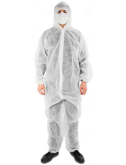 Комбинезон защитный из спанбонда 40 гр/м2