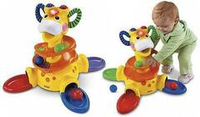 Игрушки Fisher Price Игровая стойка "Веселый жираф" — 9-0048