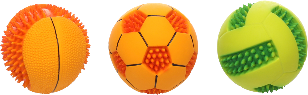 Игрушка мячик SPOBA 10 см в ассортименте, Flamingo