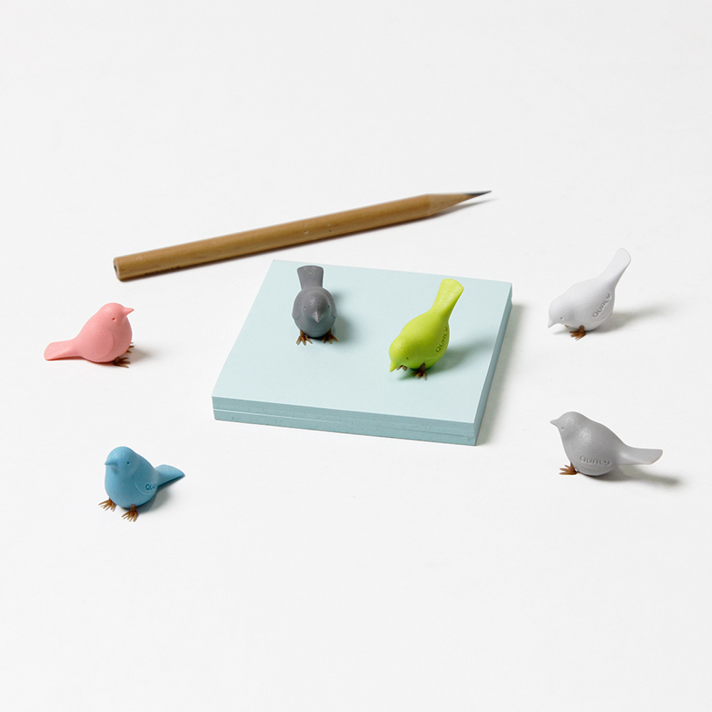 Магниты на холодильник Mini Sparrow, 6 шт. Qualy