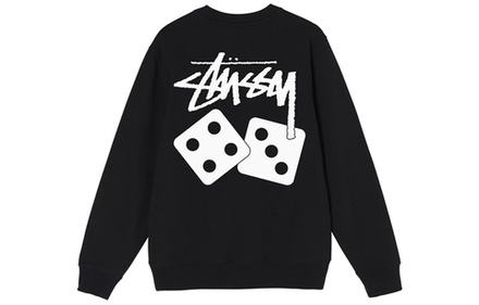 Толстовки Stussy Dice Pigment Dyed Crew Logo, 1914721
