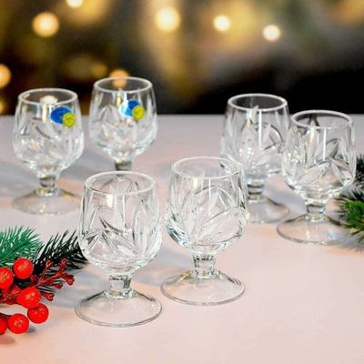 Набор рюмок 50г хрусталь