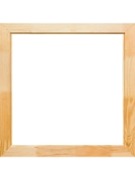 Деревянная рама 60x60 для картин на подрамнике сеч. 60x18